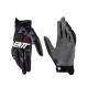 LEATT (NOWOŚĆ 2023) RĘKAWICE MOTO 2.5 WINDBLOCK GLOVE BLACK KOLOR CZARNY/GRAFITOWY ROZMIAR L