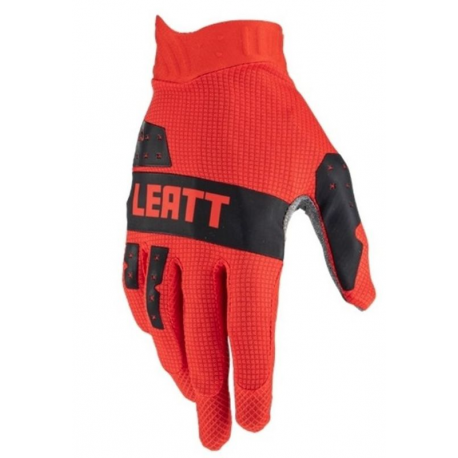 LEATT (NOWOŚĆ 2023) RĘKAWICE MOTO 1.5 GRIPR GLOVE RED KOLOR CZERWONY/CZARNY ROZMIAR S
