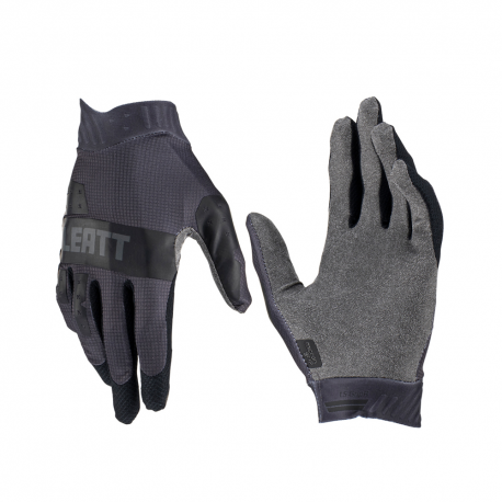 LEATT (NOWOŚĆ 2023) RĘKAWICE MOTO 1.5 GRIPR JUNIOR GLOVE BLACK KOLOR CZARNY ROZMIAR M