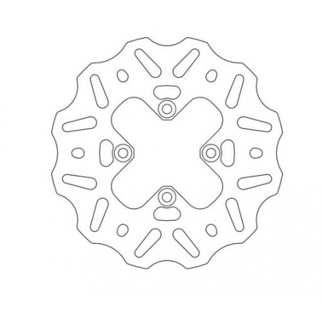 MOTO-MASTER TARCZA HAMULCOWA TYŁ NITRO KTM SX 65 '00- , HUSQVARNA TC 65 '17- , GASGAS MC 65 '21- ,