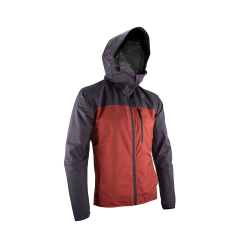 LEATT (NEW 2023) KURTKA ROWEROWA MTB HYDRADRI 2.0 JACKET LAVA KOLOR BORDOWY/CZARNY ROZMIAR S