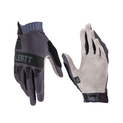 LEATT (NEW 2023) RĘKAWICE ROWEROWE MTB 2.0 X-FLOW STEALTH KOLOR GRAFITOWY/CZARNY ROZMIAR S