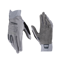 LEATT (NEW 2023) RĘKAWICE ROWEROWE MTB 2.0 WINDBLOCK TITANIUM KOLOR SZARY ROZMIAR M