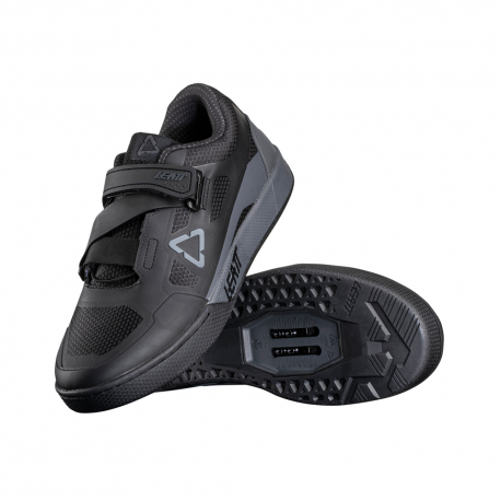 LEATT (NEW 2023) BUTY ROWEROWE 5.0 CLIP SHOE STEALTH KOLOR CZARNY ROZMIAR 42 / 26.5 cm