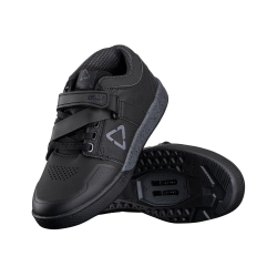 LEATT (NEW 2023) BUTY ROWEROWE 4.0 CLIP SHOE BLACK KOLOR CZARNY ROZMIAR 47 / 30 cm