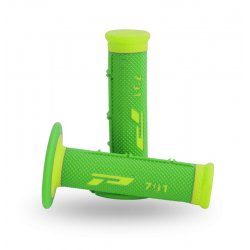 PROGRIP MANETKI PG791 OFF ROAD (22+25MM, DŁ.115MM) KOLOR ZIELONE/ŻÓŁTY FLUO (DWUSKŁADNIKOWE) (791-378) (PG791YF/GR)