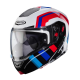 CABERG KASK SZCZĘKOWY FLIP-UP MODEL HORUS X ROAD KOLOR BIAŁY/CZARNY/CZERWONY/NIEBIESKI ROZMIAR S