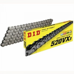 DID 520 VX3-100 ŁAŃCUCH (100 OGNIW) X-RING (OTWARTY + ZAPINKA)