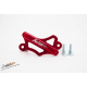ACCEL OSŁONA ZACISKU HAMULCOWEGO (TYŁ) HONDA CR/CRF '02-'16, ALUMINIOWA, KOLOR CZERWONY