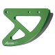 ACCEL OSŁONA TARCZY HAMULCOWEJ TYŁ KAWASAKI KXF 250/450 '05-'17, KX 125/250 '05-'08 (ALUMINIOWA), KOLOR ZIELONY