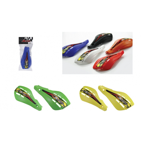 ACCEL ZAMIENNE LISTKI DO OSŁON RĄK (HANDBAR) HGS03 KOLOR CZERWONY