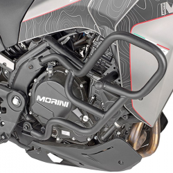 KAPPA 2023/04 GMOLE OSŁONY SILNIKA MOTO MORINI X-CAPE 649 '21-'22 KOLOR CZARNY