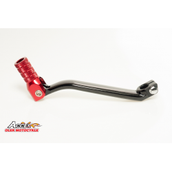 ACCEL DŹWIGNIA ZMIANY BIEGÓW HONDA CR 80/85 '96-'07 ALUMINIOWA KOLOR CZARNY, KOŃCÓWKA CZERWONA (24700-GBF-830)