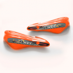 ACCEL ZAMIENNE LISTKI DO OSŁON RĄK (HANDBAR) HGS 10,11,12 KOLOR KOLOR POMARAŃCZOWY - PROMOCJA