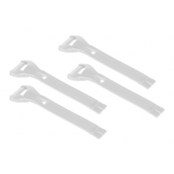 GAERNE (2023) CZĘŚCI KOMPLET PASKÓW (4 SZT) DO BUTÓW GX-J/ SGJ DŁUGIE KOLOR BIAŁY