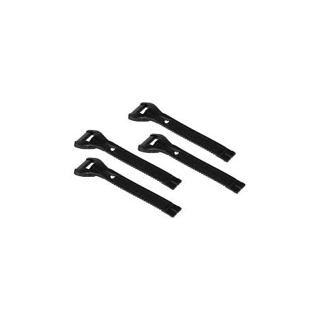 GAERNE (2023) CZĘŚCI KOMPLET PASKÓW (4 SZT) DO BUTÓW GX-J/ SGJ KRÓTKIE KOLOR CZARNY