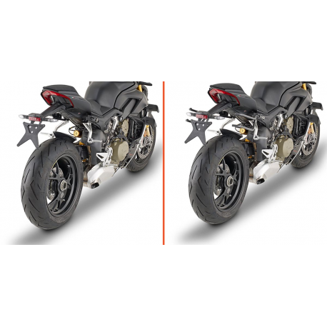 KAPPA 2023/06 STELAŻ POD TORBY (SAKWY) BOCZNE SZYBKIEGO MONTAŻU REMOVE-X DUCATI STREETFIGHTER V4 1100 '20-'22