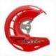 ACCEL OSŁONA TARCZY HAMULCOWEJ PRZÓD HONDA CRF 250/450R,X '04-'14, CR 125/250 '04-'07 KOLOR CZERWONY