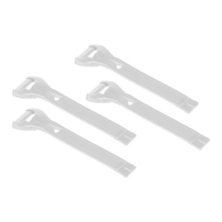 GAERNE (2023) CZĘŚCI KOMPLET PASKÓW (4 SZT) DO BUTÓW SG-22, KRÓTKIE KOLOR BIAŁY