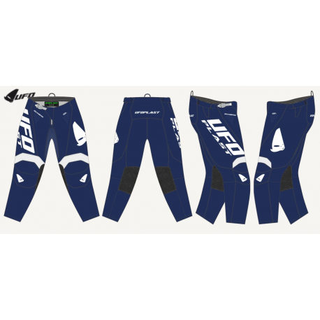 UFO 2023/07 SPODNIE BAMBERG CROSS KOLOR NIEBIESKI/BIAŁY ROZMIAR XXL / EU56 / US38 - UFO KOLEKCJA 2024