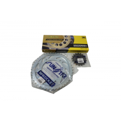 SUNSTAR ZESTAW NAPĘDOWY SUZUKI GSXR 750 06-10 PLUS ZŁOTY (17/45/116) (DO 1100CC XW RING) (SUN40417/SUN1-4499-45/SS525RRR1-116G)