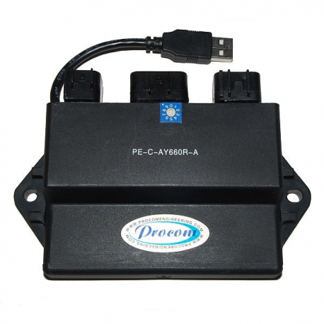 ELECTROSPORT (PROCOM) MODUŁ ZAPŁONU YAMAHA RHINO 660 (04-07), RHINO 450 (06-10) PROGRAMOWALNY Z USB