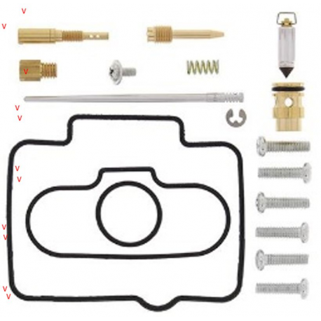 BEARING WORX 2023/04 ZESTAW NAPRAWCZY GAŹNIKA HONDA CR 125R '00, (26-1185)
