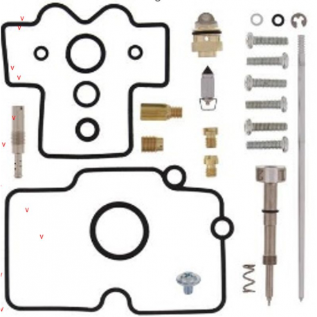 BEARING WORX 2023/04 ZESTAW NAPRAWCZY GAŹNIKA YAMAHA YZ 250F '01-'02 (26-1287)