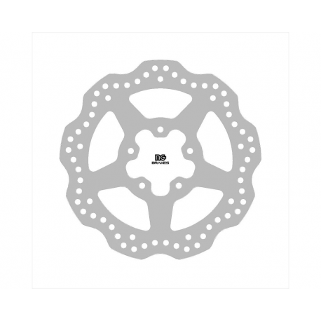 NG 2023/12 TARCZA HAMULCOWA PRZÓD APRILIA SCARABEO125/150/200 '99-'03, SPORTCITY 125/200/250/300 '04-'13, SCARABEO 200/300/500 '