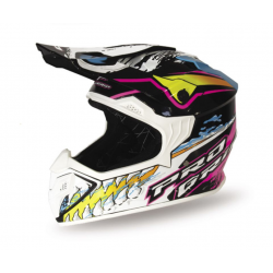 PROGRIP 2024/01 KASK DZIECIĘCY PG3009 JUNIOR/KID KOLOR BIAŁY/CZARNY/RÓŻOWY/SELEDYNOWY ROZM. L (3009-382)
