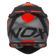 NOX KASK CROSS / OFFROAD N633 FUSION KOLOR CZARNY MAT/CZERWONY ROZMIAR XL (ZAPIĘCIE MIKROMETRYCZNE)
