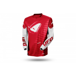 UFO 2024/04 KOSZULKA KIMURA CROSS DZIECIĘCA / JUNIOR / KID KOLOR CZERWONY/BIAŁY ROZMIAR XXXXXS - OFERTA SPECJALNA