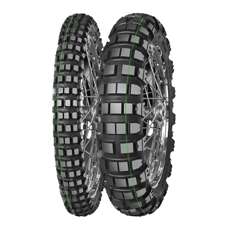 MITAS OPONA 140/80B18 ENDURO TRAIL-RALLY PRO SUPER LIGHT (ZIELONY PASEK) 70R M+S TYŁ DOT 21/2024 (zamiennik:70000334) (460131)