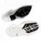 UFO OSŁONY RĄK (HANDBARY) FLAME HONDA CRF 250 '12-'17, CRF 450 '12-'16 KOLOR BIAŁY/CZARNY (Z MOCOWANIAMI)
