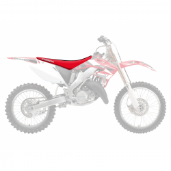 BLACKBIRD SIEDZENIE KOMPLETNE HONDA CR 125/250 '02-'07 CRF 450R '02-'04 STANDARD DOUBLE GRIP 3 KOLOR CZERWONY