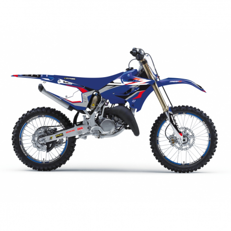 BLACKBIRD KOMPLET NAKLEJEK (OKLEIN) YAMAHA YZ 125/250 '15-'21 DREAM 5 KOLOR NIEBIESKI CZARNY BIAŁY