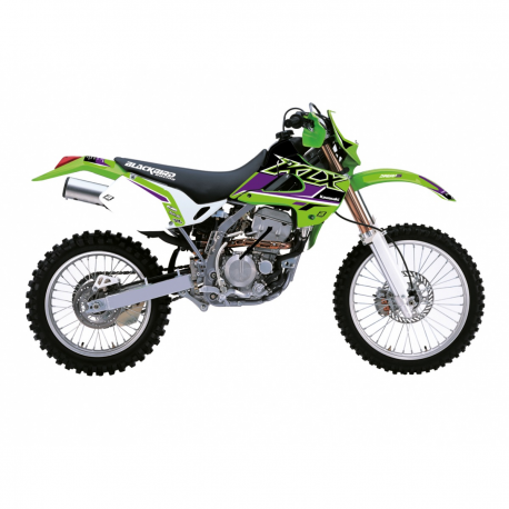 BLACKBIRD KOMPLET NAKLEJEK (OKLEIN) KAWASAKI KLX 300 '97-'08 DREAM 5