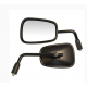 EMGO, zrcátko Kawasaki Z 125 PRO '14-'16 levé (OEM: 56001-0312), černá barva, (vzor original) (homolog.)