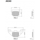 NISSIN KLOCKI HAMULCOWE KH83 PREMIUM SEMI-METALLIC (SPIEK METALICZNY) (ECE R90) (MADE IN JAPAN) (2P-237NS)