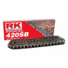 RK ŁAŃCUCH NAPĘDOWY 420SB-136 ZAPINKA (CL) W ZESTAWIE KOLOR STANDARD (POJEMNOŚĆ: DO 125 CCM) (18,5 KN)