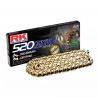 RK ŁAŃCUCH NAPĘDOWY (ENDURO) GB520MXU-120 (UW-RING) ZAKUWKA (CLF) W ZESTAWIE KOLOR ZŁOTY (POJEMNOŚĆ: DO 500 CCM) (35,6 KN)