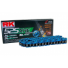 RK ŁAŃCUCH NAPĘDOWY BB525XRE-124 (XW-RING) ZAKUWKA (CLF) W ZESTAWIE KOLOR NIEBIESKI (POJEMNOŚĆ: DO 1000 CCM) (42 KN)