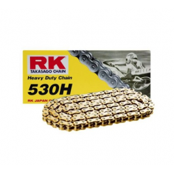 RK ŁAŃCUCH NAPĘDOWY 530H-120 ZAPINKA (CL) W ZESTAWIE KOLOR STANDARD (POJEMNOŚĆ: DO 400 CCM) (34,3 KN)