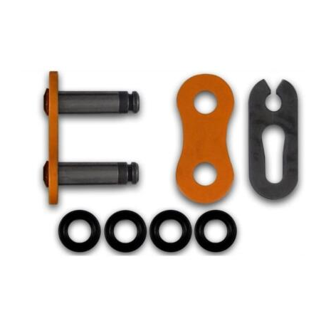 RK OGNIWO ŁĄCZĄCE - ZAPINKA (CL) DD520XRE (XW-RING) KOLOR POMARAŃCZOWY