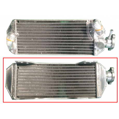 PSYCHIC CHŁODNICA SUZUKI DRZ 400S/SM '00-17 WZMOCNIONA O STANDARDOWEJ POJEMNOŚCI PRAWA (SZT.) (Z KORKIEM)