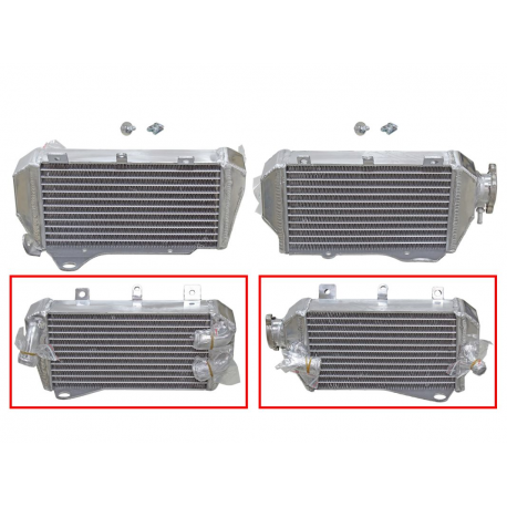 PSYCHIC CHŁODNICA HONDA CRF 250RX '19-'21 WZMOCNIONA O STANDARDOWEJ POJEMNOŚCI PRAWA (SZT.) (OEM: 19100-K95-A50)