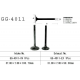 Vesrah, sací ventil, Kawasaki KLF/KVF 300 '86-'02, BJ 250 '94-'06, KLR 250 '80-'84 (1ks na motor) (OEM: 12004-1006,12004-1123