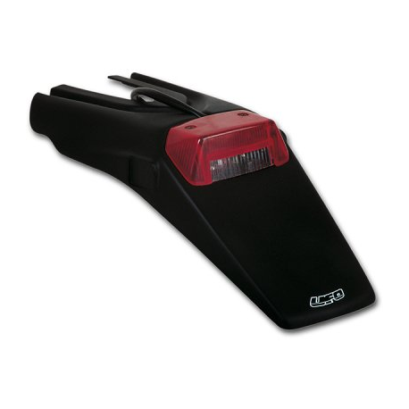 UFO x, zadní blatník se světlem a držákem SPZ, černá barva