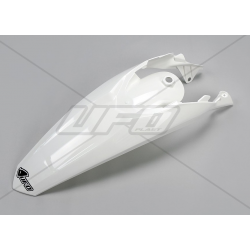 UFOx, zadní blatník, KTM EXC '12-'16 (s piny) bílá barva