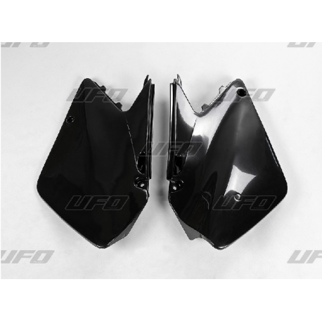 UFO x, podsedlové tabulky, Suzuki RM 125/250 '03-'05 černá barva